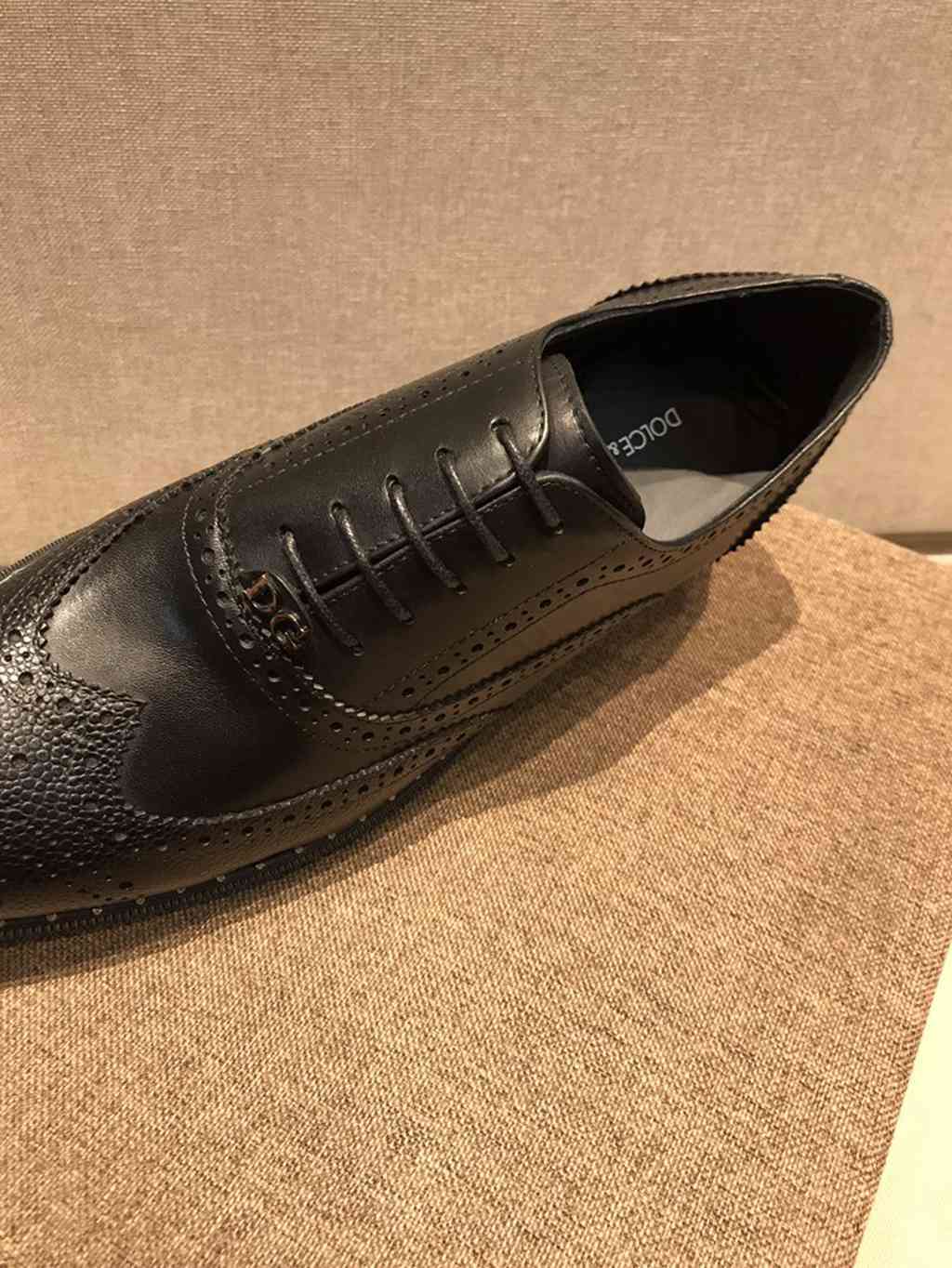 D*G leather shoes